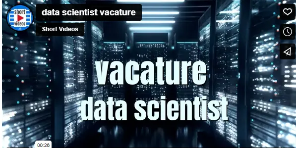 data scientist vacature