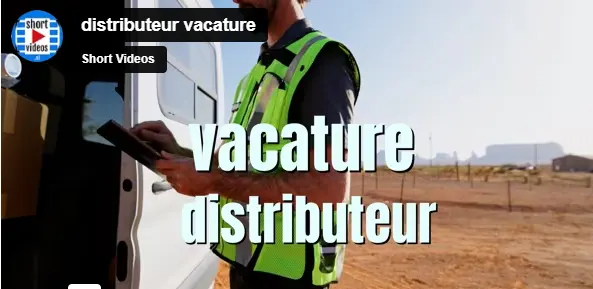 distributeur vacature