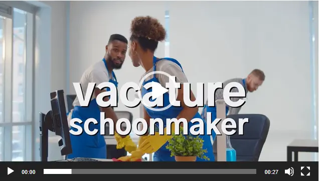 Vacaturew Schoonmaker