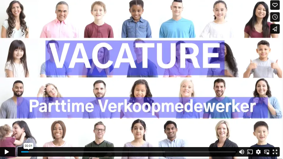 Vacature Verkoop Medewerker