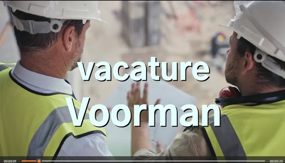 Voorman Vacature